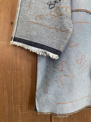 Patchwork Oversized Top