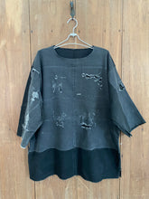 Oversized Patchwork Top