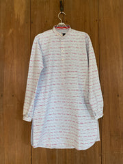 Script Stripe Cotton Kurta