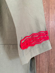 Artisan Red Cord Detail Kurta