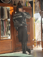 Washed Protest Pullover