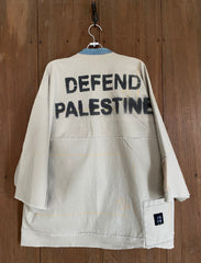 Defend Palestine Oversized Tee