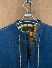 Contemporary Handcrafted Denim Kurta