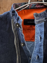 Two-Tone Denim Kurta