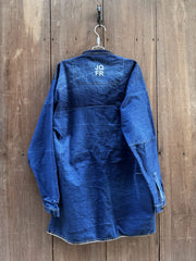 Two-Tone Denim Kurta