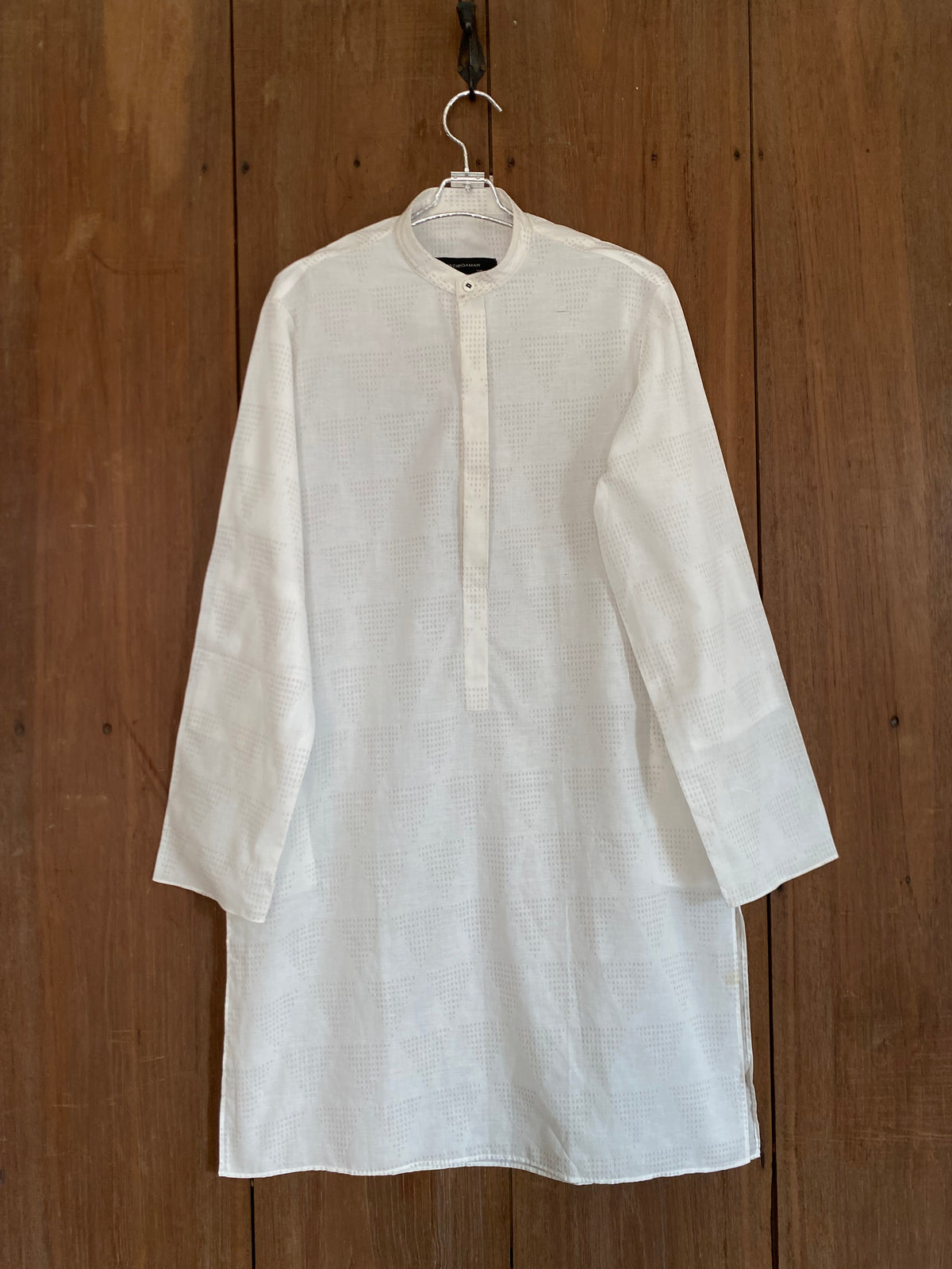 Crisp Pearl White Kurta