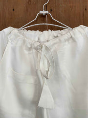 Pearl White Trousers