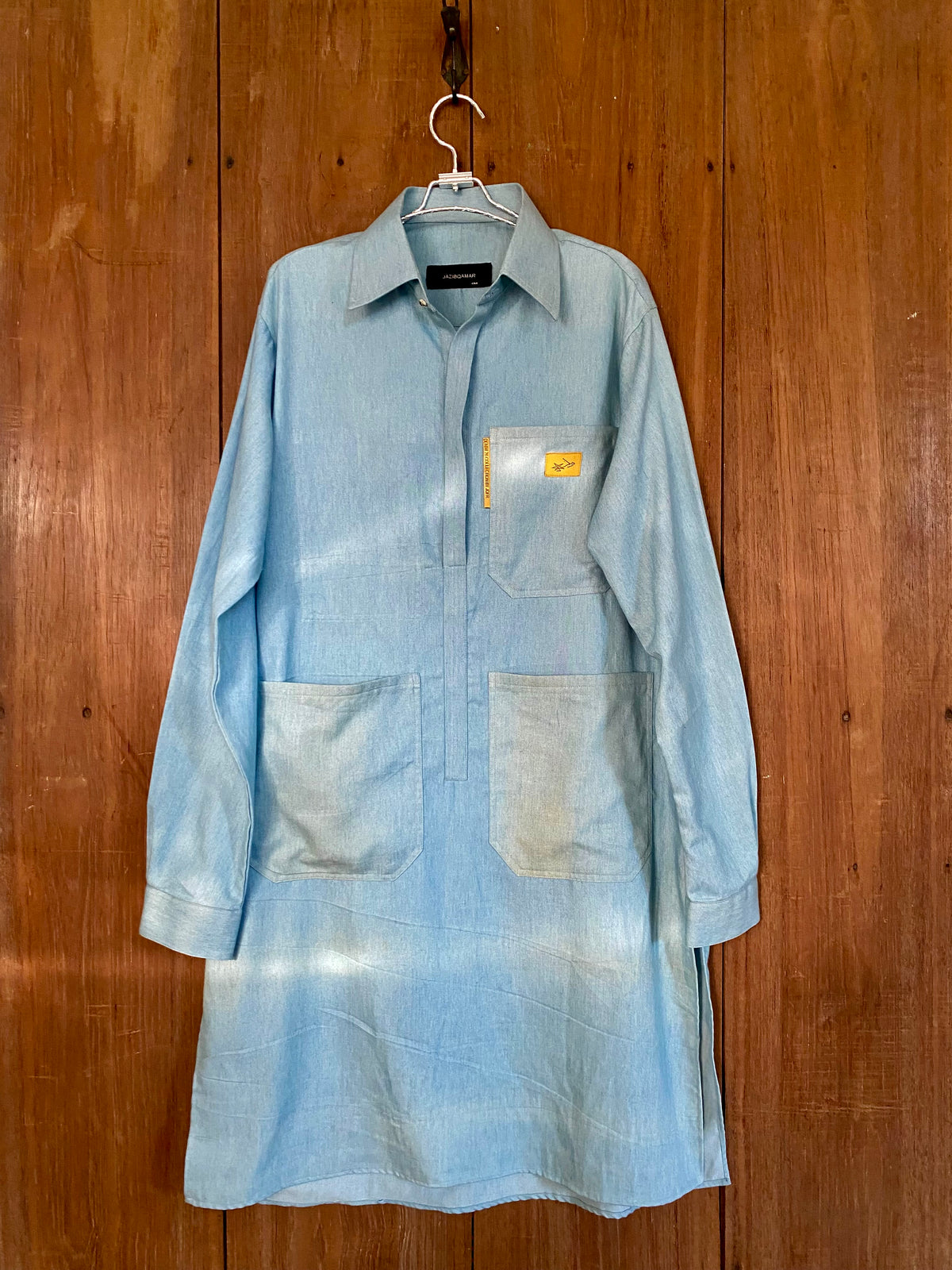 Faded Blue Shalwar Kameez