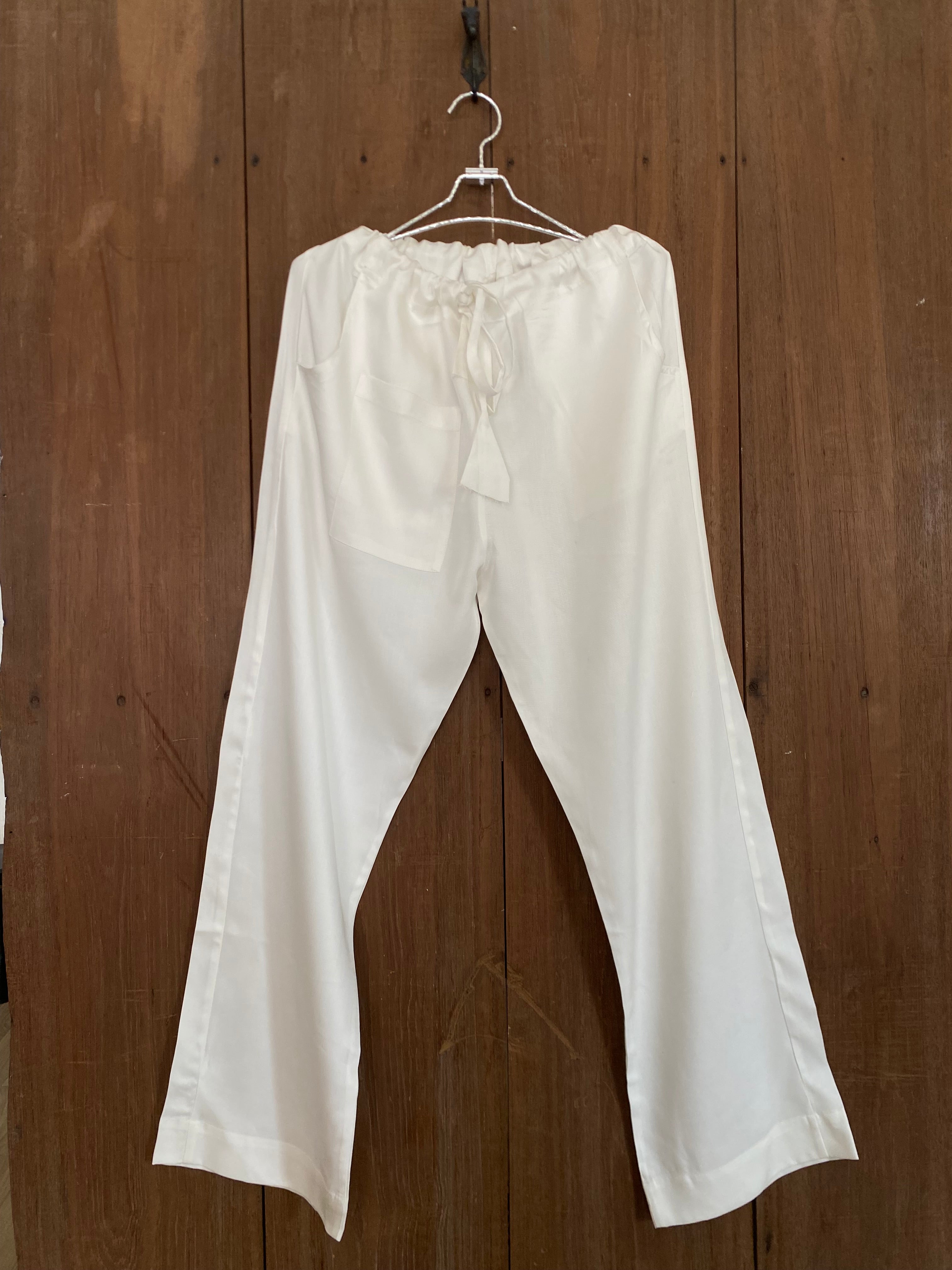 Pearl White Trouser
