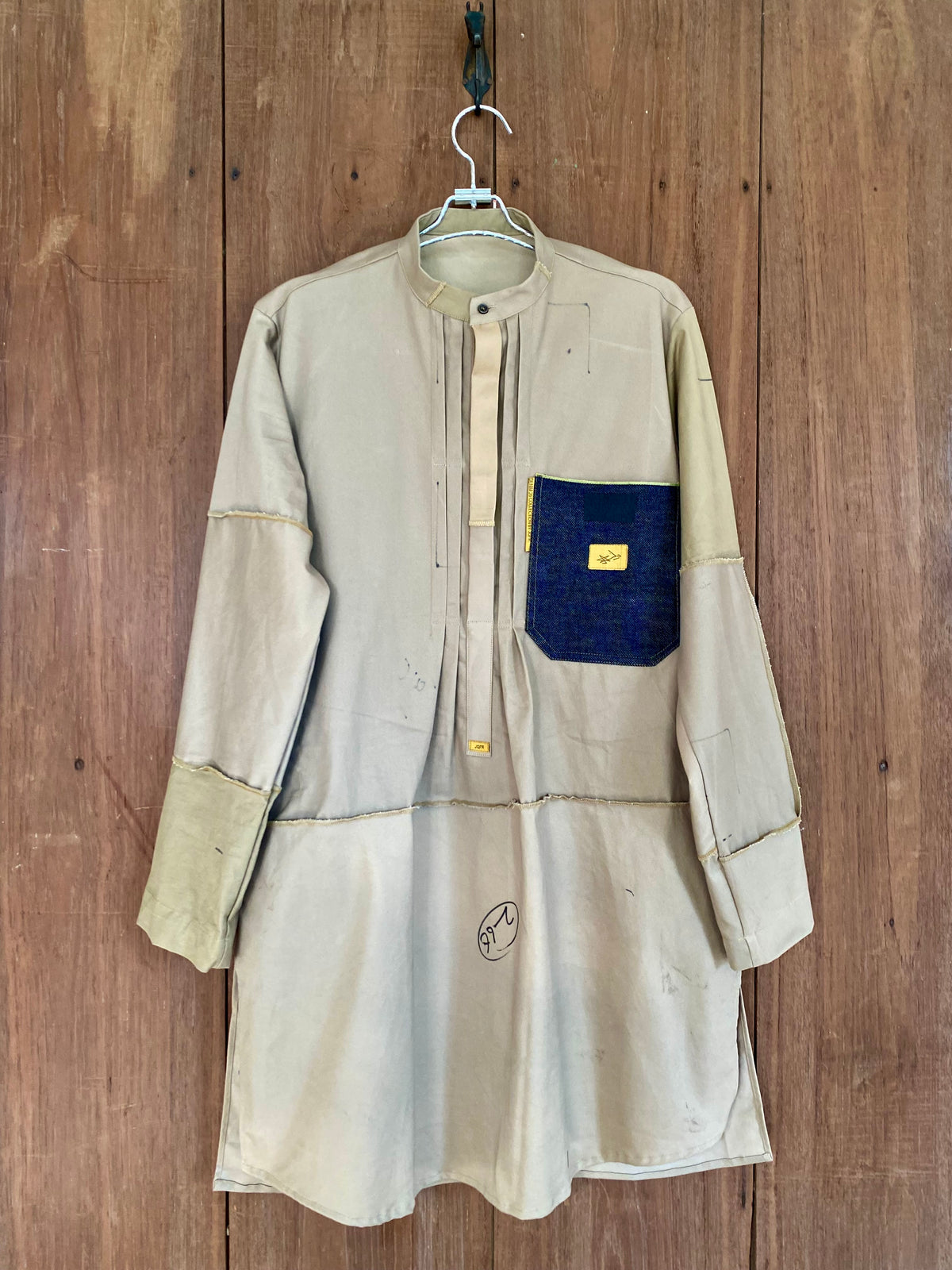 Minimalist Patch Kurta