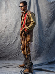 Dual Tone Artisan Threadwork Kurta